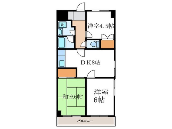 グランコ－ト長岡の物件間取画像